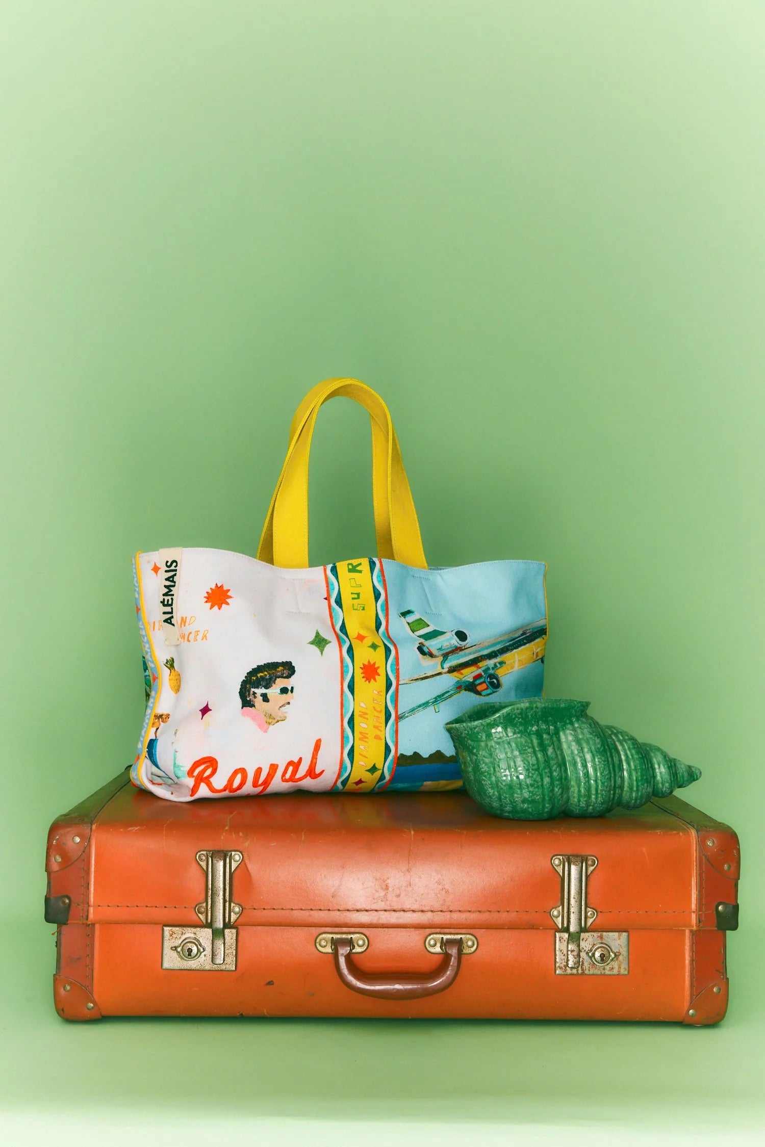 ALL ABOARD OVERSIZED TOTE BAG - Large Fashionable Beach Tote for Women, Perfect for Travel, Shopping & Beach Day Essentials