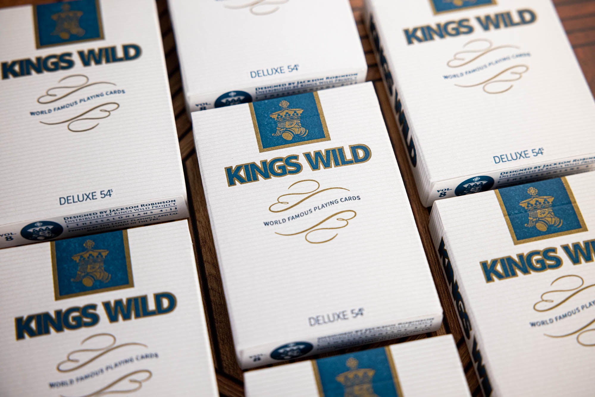 Luxury Playing Cards - Table Players Vol. 08 | Premium Poker & Card Games | Perfect for Casino Nights, Poker Parties & Magic Tricks