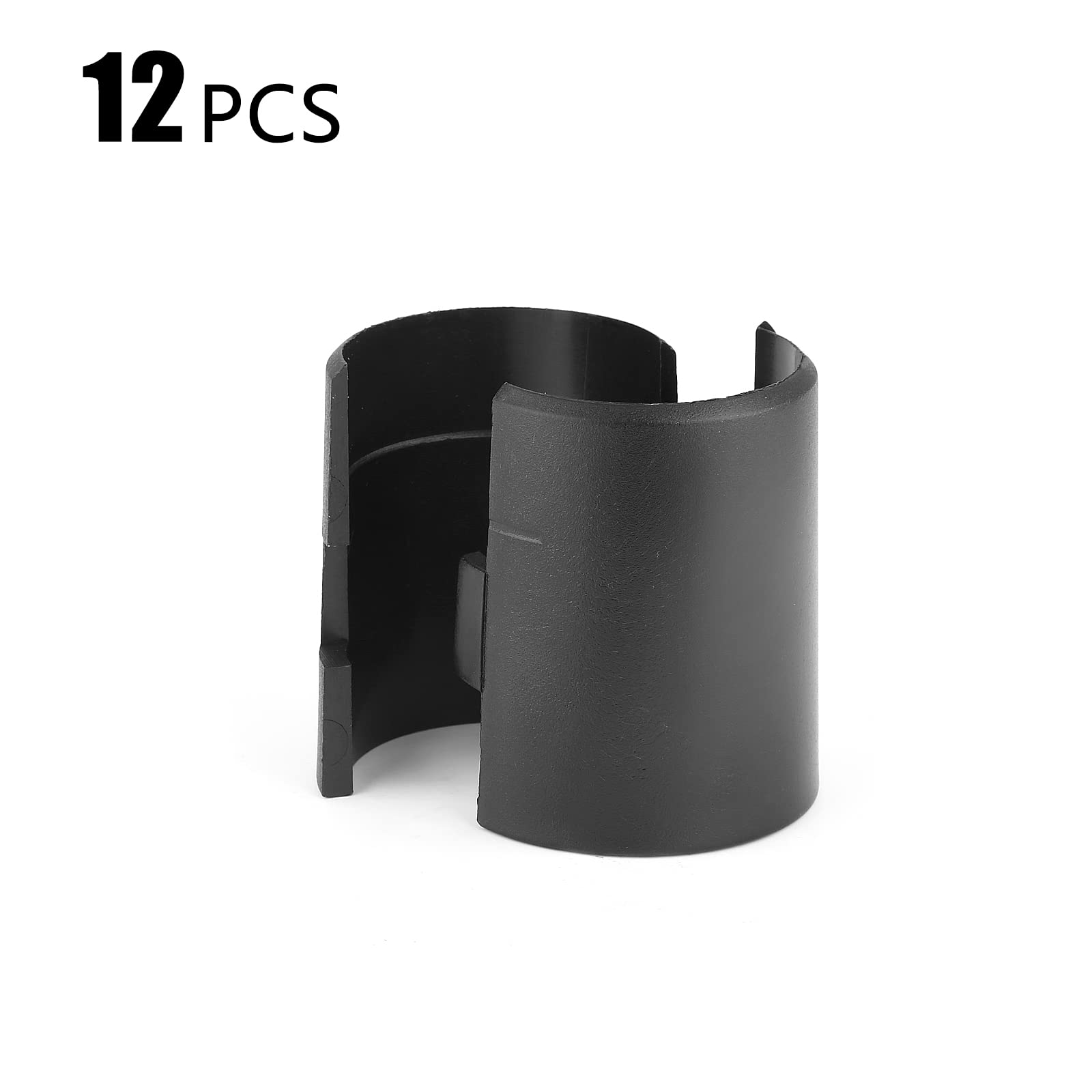 12 Pack Wire Shelving Shelf Lock Clips for 1-1/2