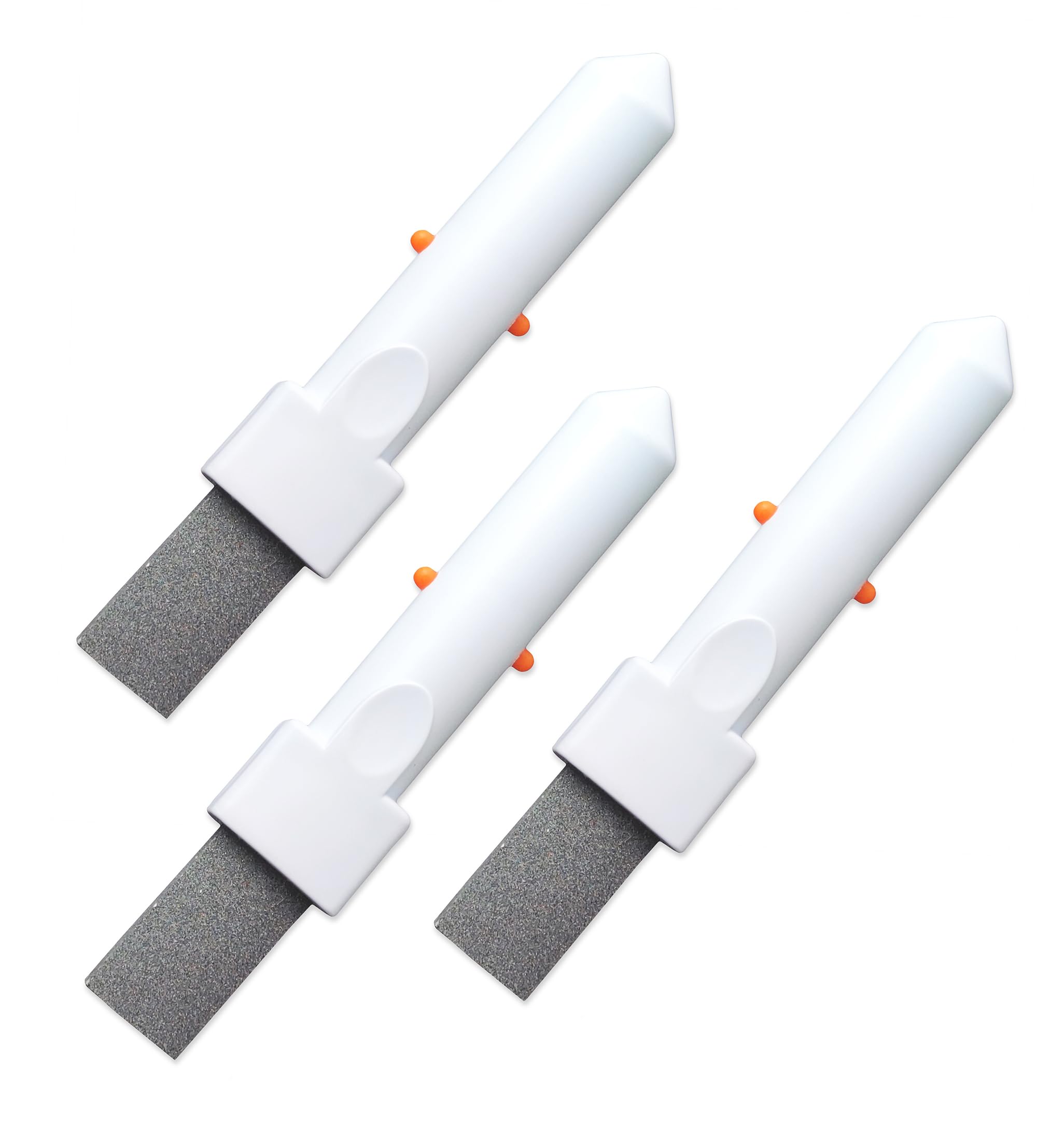 Pool Stain Remover Pumice Stone with Pole Handle - Remove Calcium, Rust Stains & Scrub Debris from Pool Tiles, Walls, Steps, Floors & Corners (3 Pack) - Ideal for Inground & Above Ground Pools
