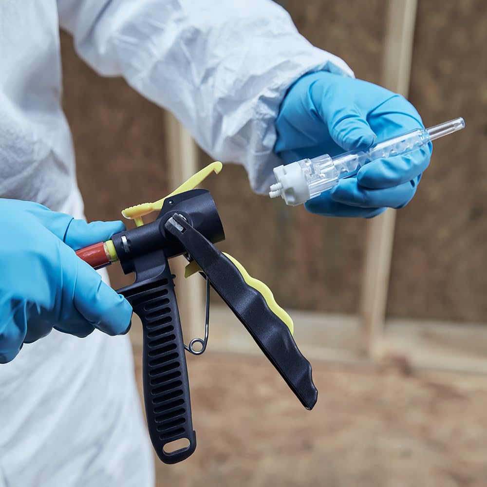 30' Spray Foam Gun Hose Assembly - Professional Foam Insulation Kit for Home & Construction - Perfect for Sealing Gaps, Cracks and Air Leaks