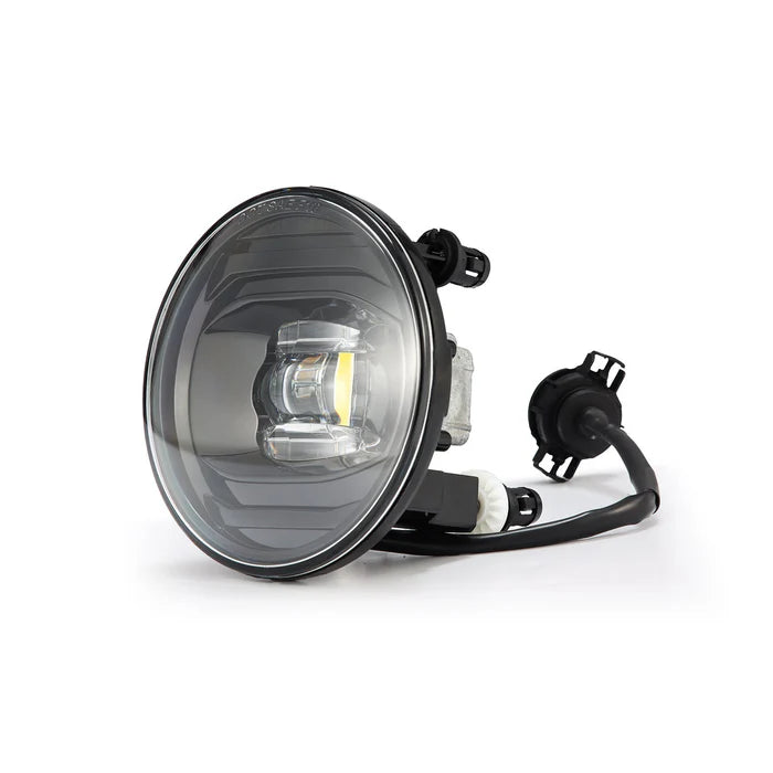 07-13 Chevrolet Avalanche & 07-14 Suburban/Tahoe Round Fog Light Replacement - Dual Color LED Projector Fog Lights for Enhanced Visibility in Rain/Snow/Night Driving