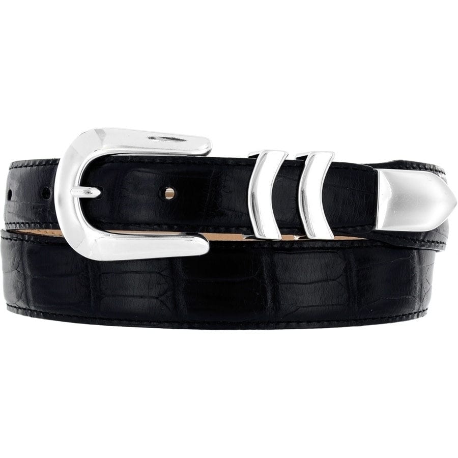 Catera Taper Belt for Men - Slim Adjustable Leather Dress Belt - Perfect for Business, Office & Formal Occasions