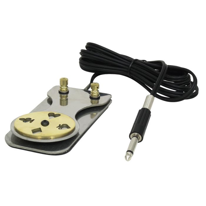 Heavy Duty Flat Foot Switch for Tattoo Machine - Professional Pedal Control for Tattoo Artists - Perfect for Tattoo Studios & Home Use