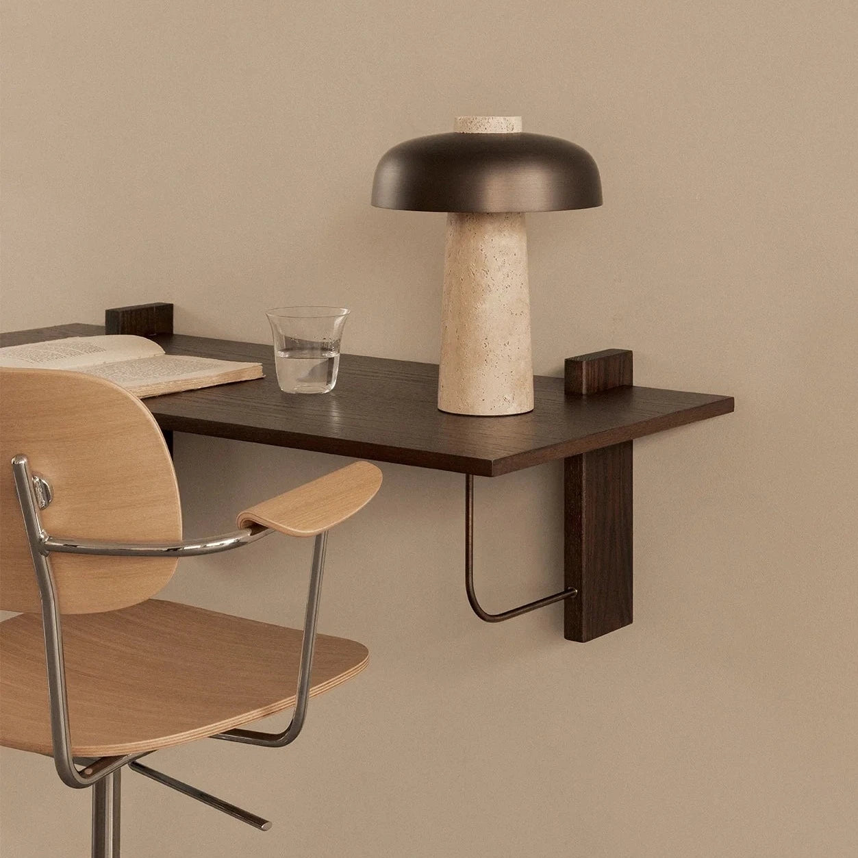 Ergonomic Co Task Chair with Adjustable Armrests & Veneer Finish - Perfect for Home Office, Gaming & Workspace Comfort