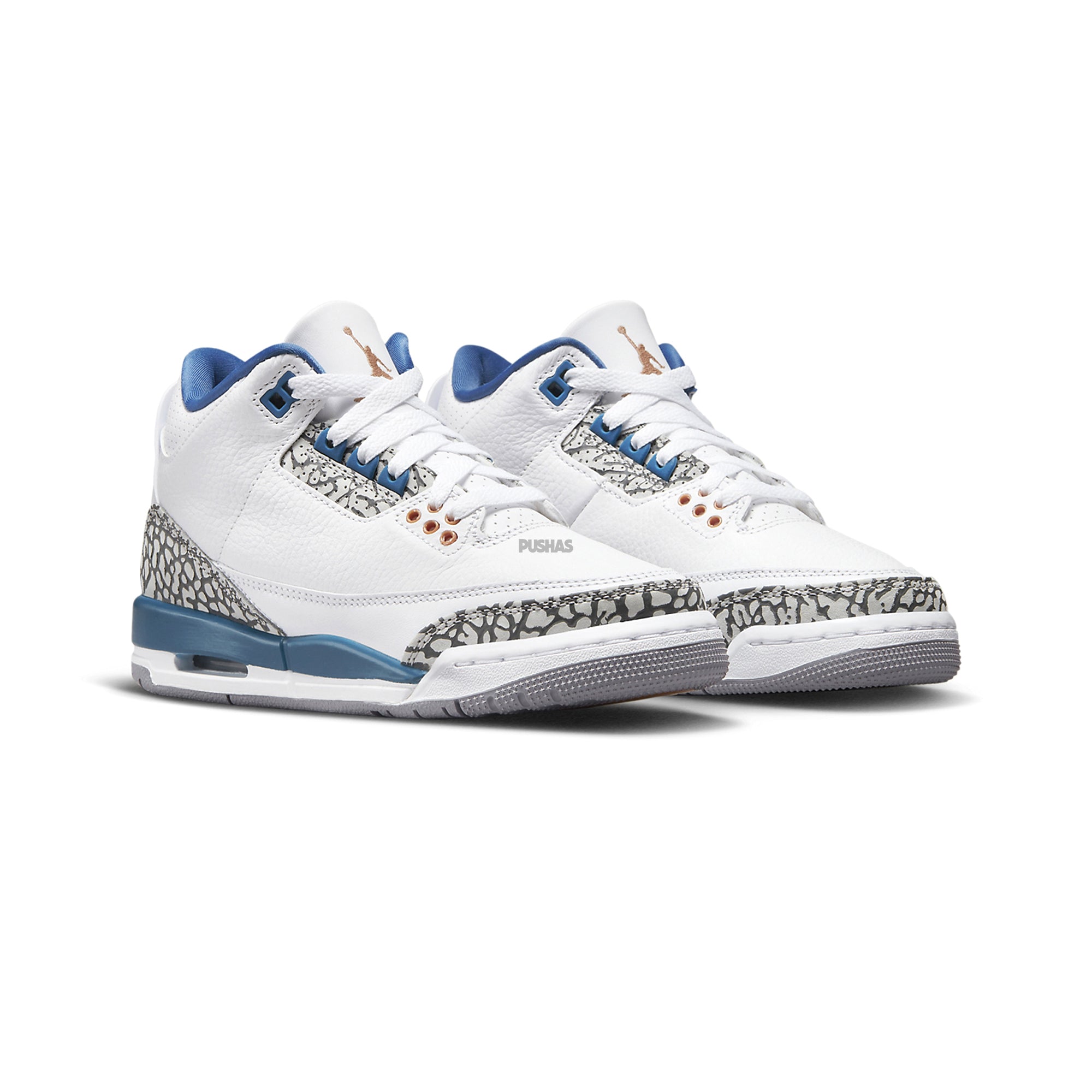 Air Jordan 3 Retro 'Wizards' TD Basketball Shoes (2023) - Authentic Kids Sneakers for Sports & Street Style
