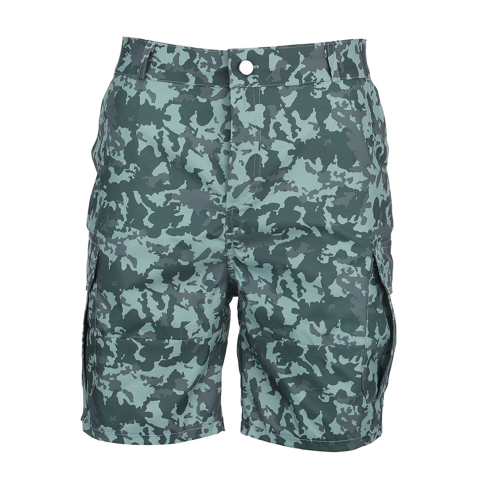 Resilient Zipper Fashion Men's & Women's Casual Shorts with Pockets - Perfect for Outdoor Activities, Travel, and Leisure Wear