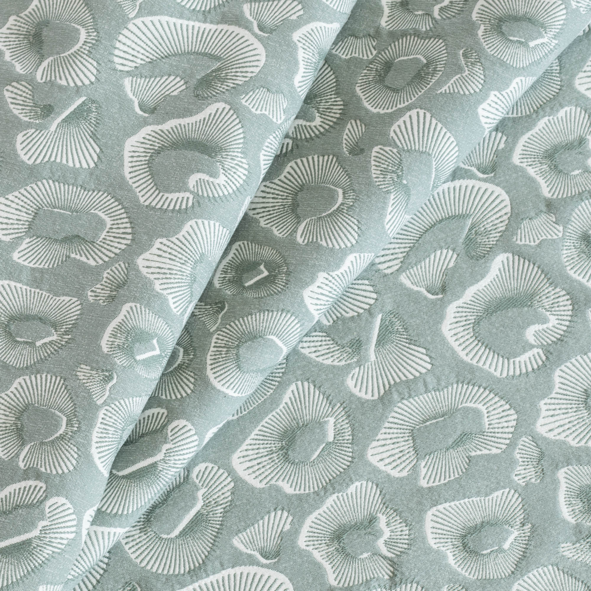 Premium Ocean Blue Fabric - Soft & Durable Jade Green Textile for DIY Crafts, Upholstery, and Home Decor | Perfect for Sewing, Quilting, and Fashion Design Projects