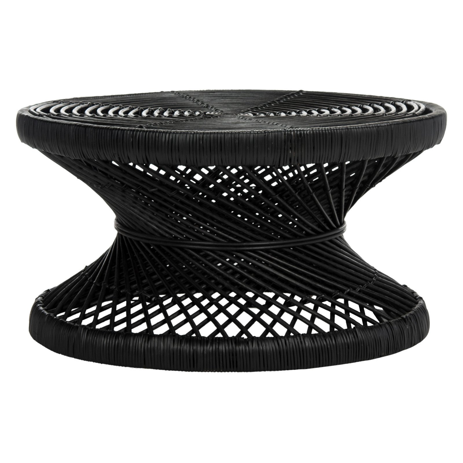 Safavieh Grimson Modern Black Coffee Table for Living Room - Stylish Center Table for Home Decor, Sofa & Lounge Furniture