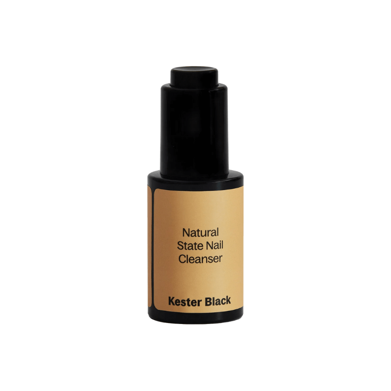 Kester Black Natural State Nail Cleanser - Vegan & Cruelty-Free Nail Polish Remover for Healthy Nails | Perfect for Manicures, Pedicures & At-Home Nail Care