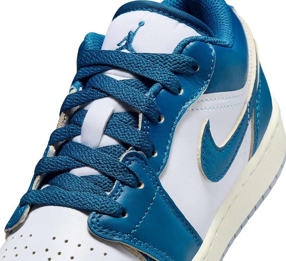 Air Jordan 1 Low SE (GS) - Kids' Basketball Shoes for School, Sports & Casual Wear - Lightweight Sneakers for Boys & Girls