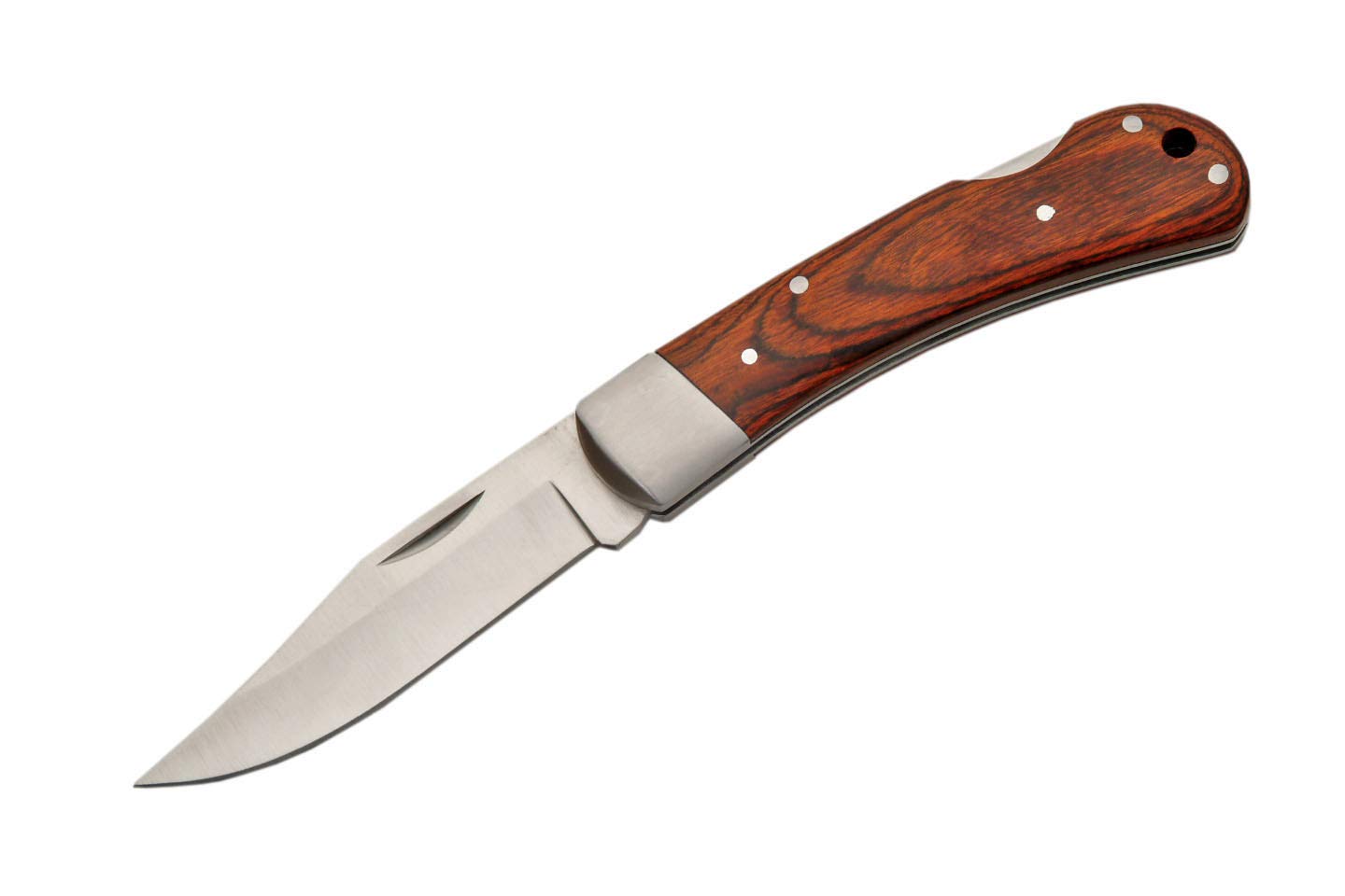 Szco Supplies Premium Single Bolster Lockback Knife - Durable Hunting & Outdoor Survival Tool for Camping, Hiking & Everyday Carry