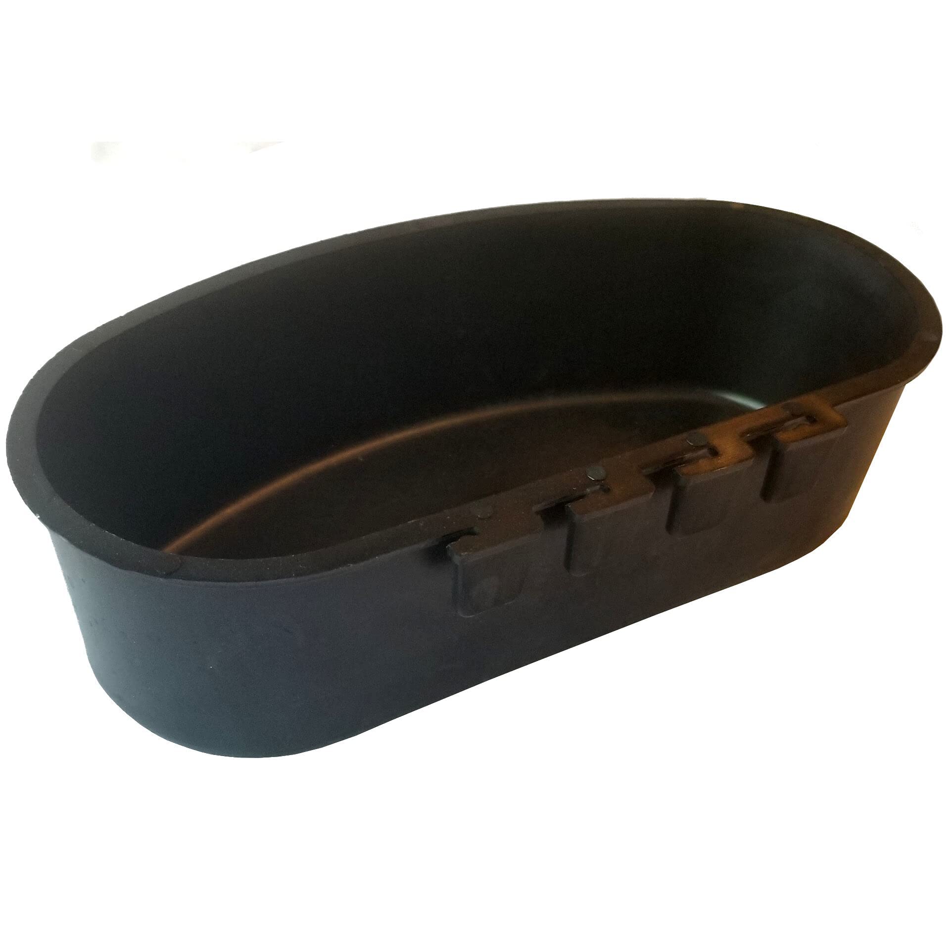 50 Pack Black 1 Quart (32 oz) Hanging Feed & Water Cage Cups for Chicken, Gamefowl, Poultry, Quail, Pheasant - Durable Metal Bird Feeder for Coops, Aviaries & Backyard Farms