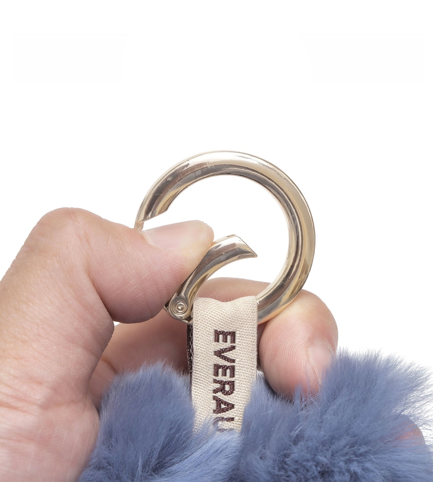 EVERAU® Fluffy Candy Heart Keychain - Cute Soft Plush Keyring for Women, Girls, Teens - Perfect Gift for Valentine's Day, Birthday, Christmas (Pink) - Use for Keys, Bags, Backpacks, or as a Decorative Accessory