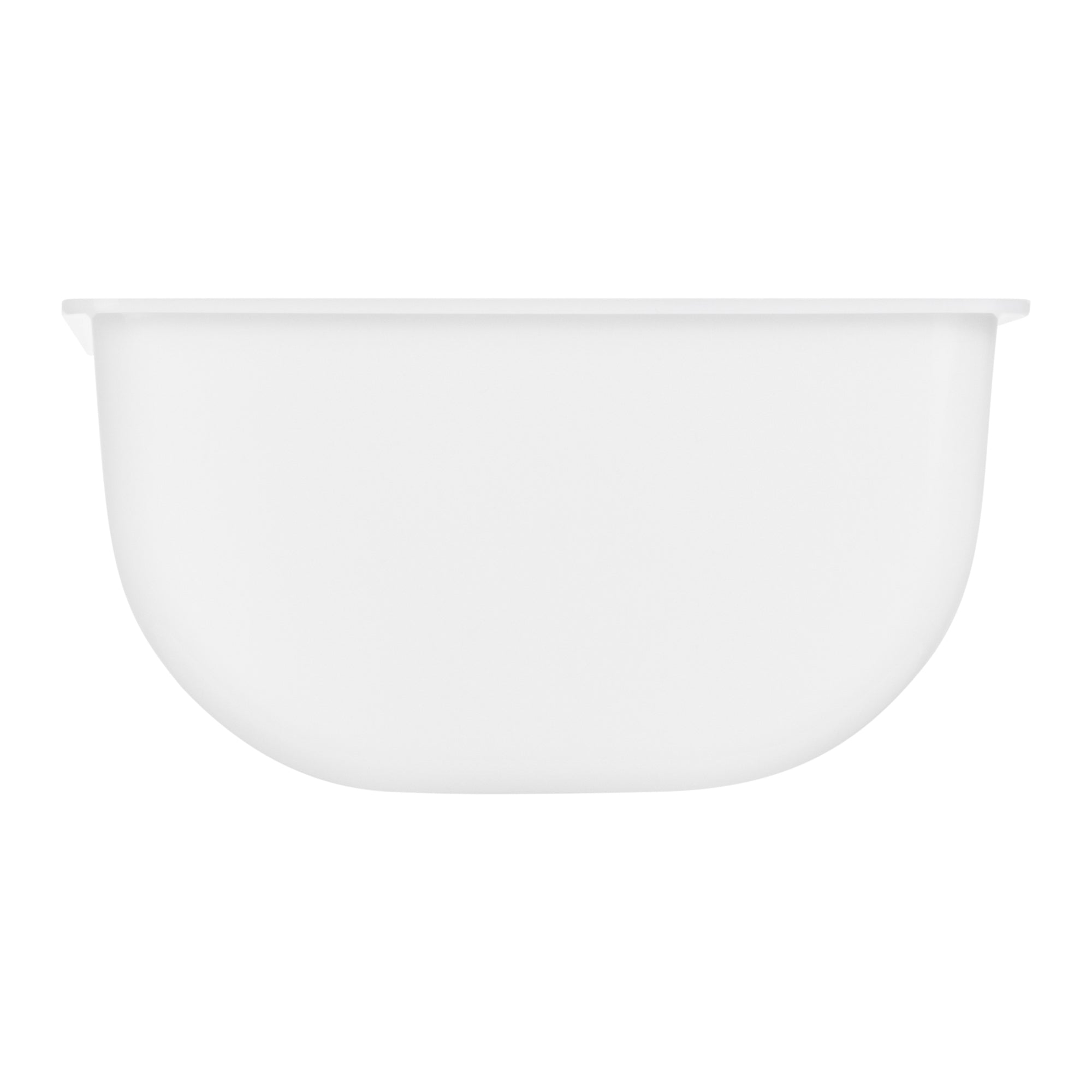 Bar Lux 1 Qt White Plastic Insert for 3-Compartment Condiment Caddy - Perfect for Restaurants, Cafes & Food Service (1 Count Box)