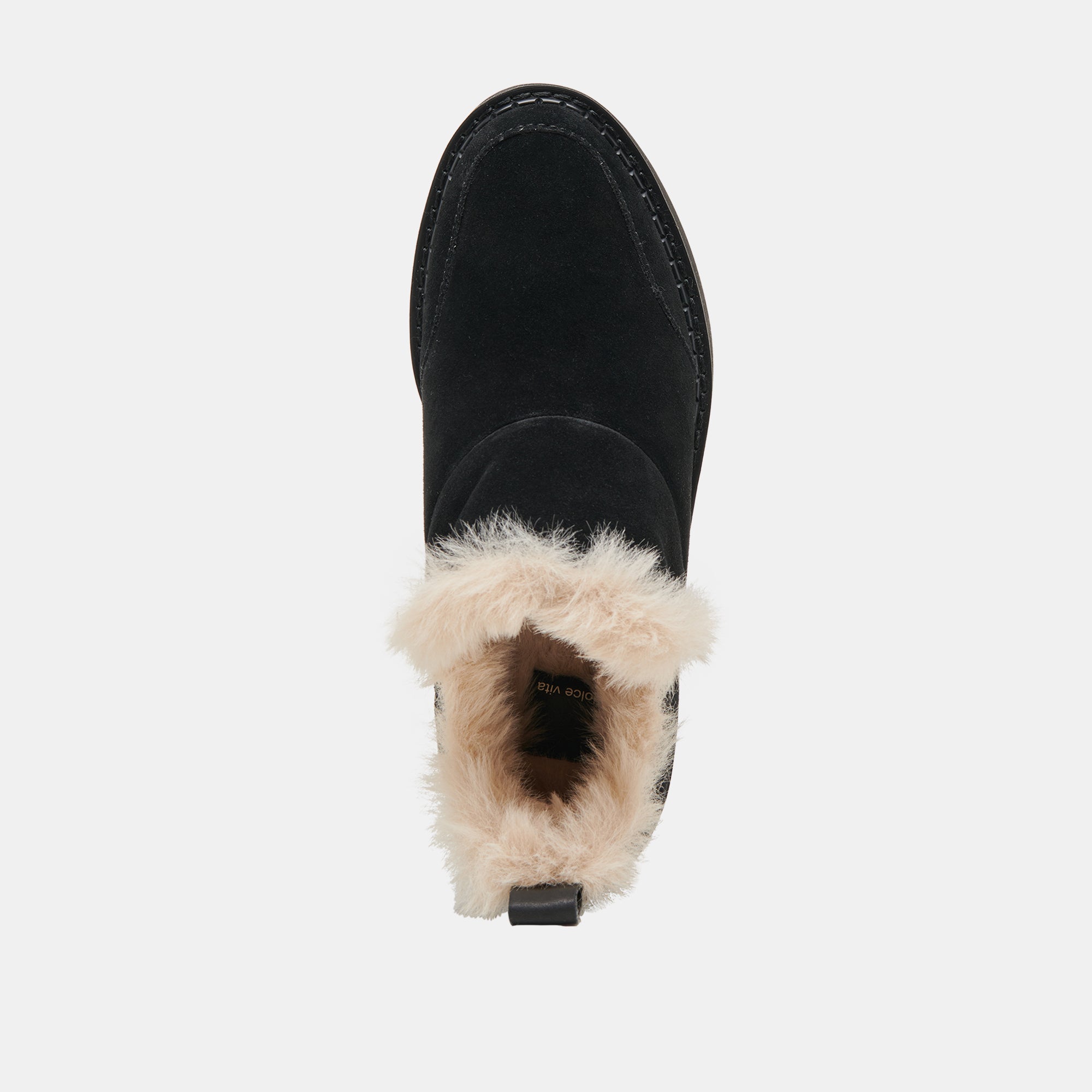 **ARDY Plush H2O Booties - Waterproof Onyx Suede Slippers for Men & Women - Cozy Indoor/Outdoor House Shoes for Winter & Spa**