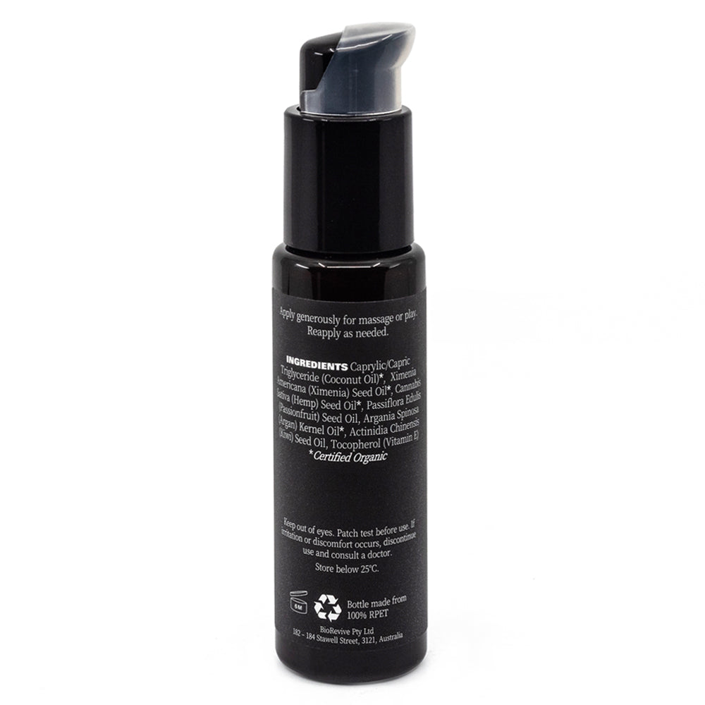 Organic Vegan Coconut Oil Lubricant - Natural Intimate Moisturizer for Sensitive Skin | Perfect for Massage, Personal Care & Sensual Use