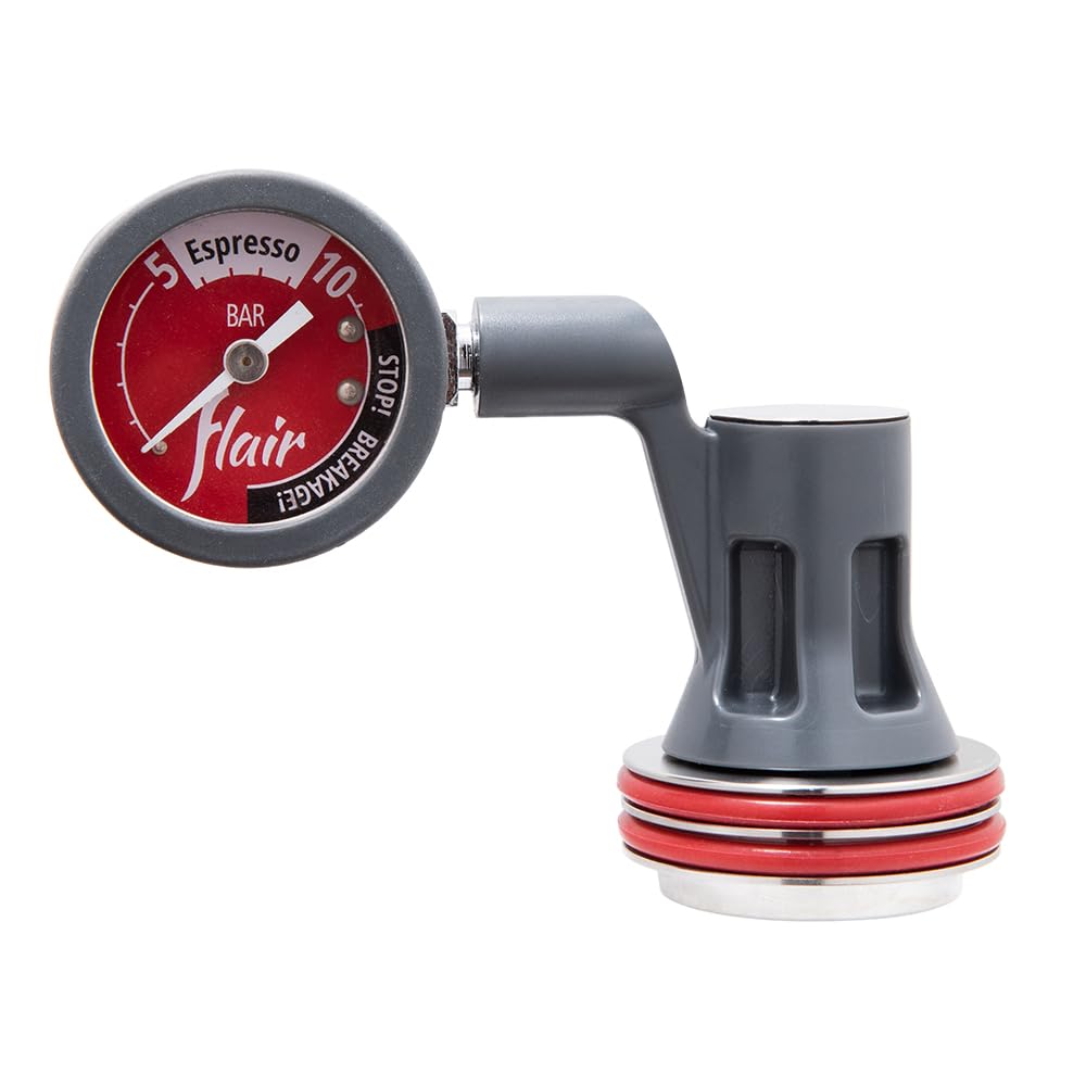 Premium Pressure Gauge Kit for Flair Espresso Makers - Compatible with NEO, Flex, Classic & Signature Models | Perfect for Home Baristas & Espresso Enthusiasts