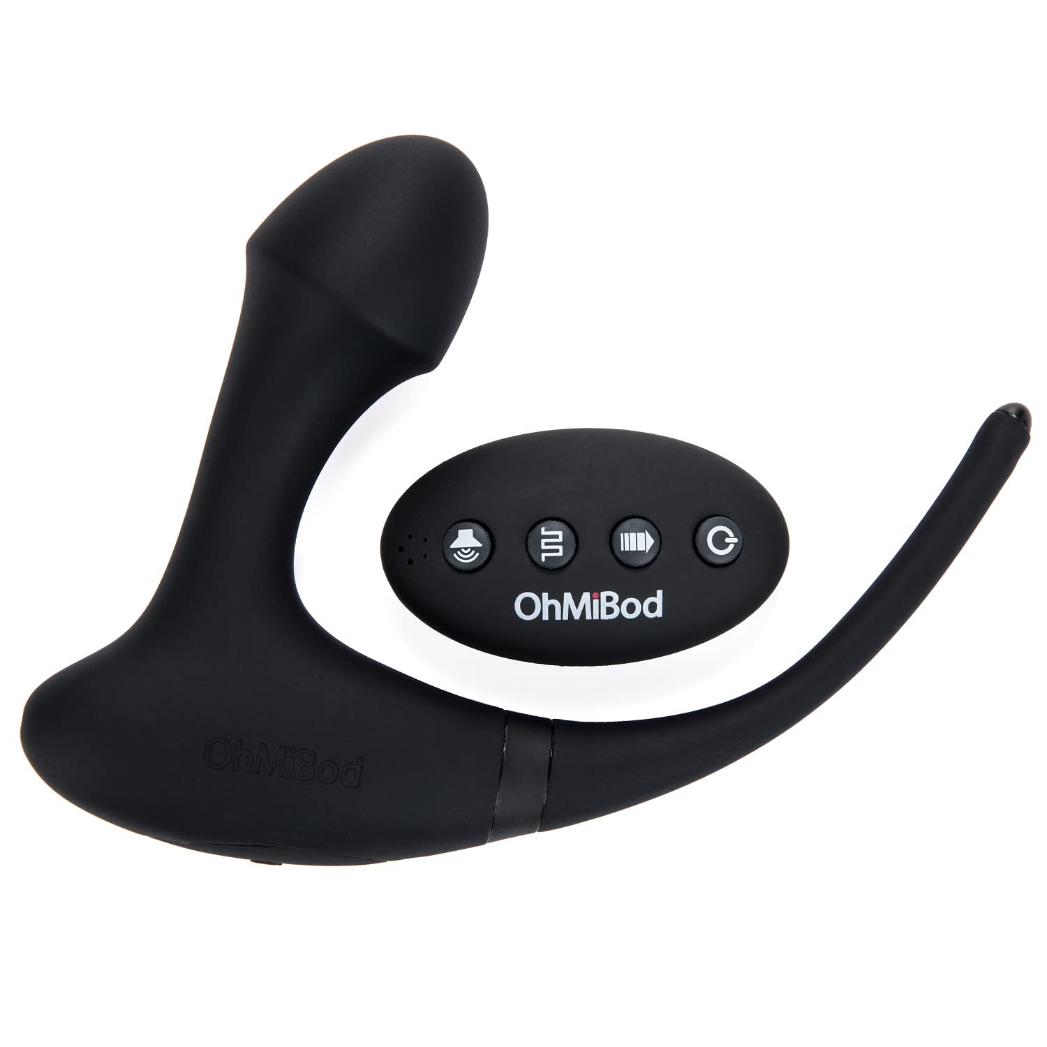 OhMiBod Club Vibe 3.OH Hero Wearable Anal Vibrator with Wireless Remote Control - Rechargeable Vibrating Butt Plug for Women & Couples - 3 Powerful Vibration Modes - Perfect for Home Use, Nightclubs & Parties (Black) - Enhance Intimacy & Spice Up Your Love Life