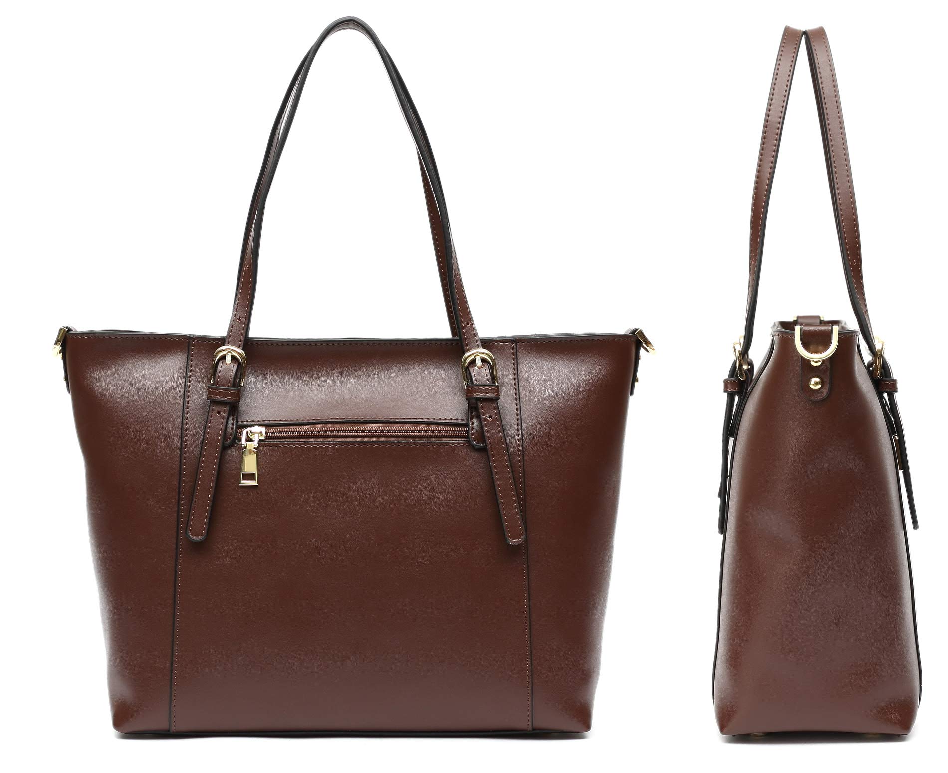 Genuine Leather Tote Bag for Women - Large Designer Shoulder Handbag - Perfect for Work, Travel & Everyday Use