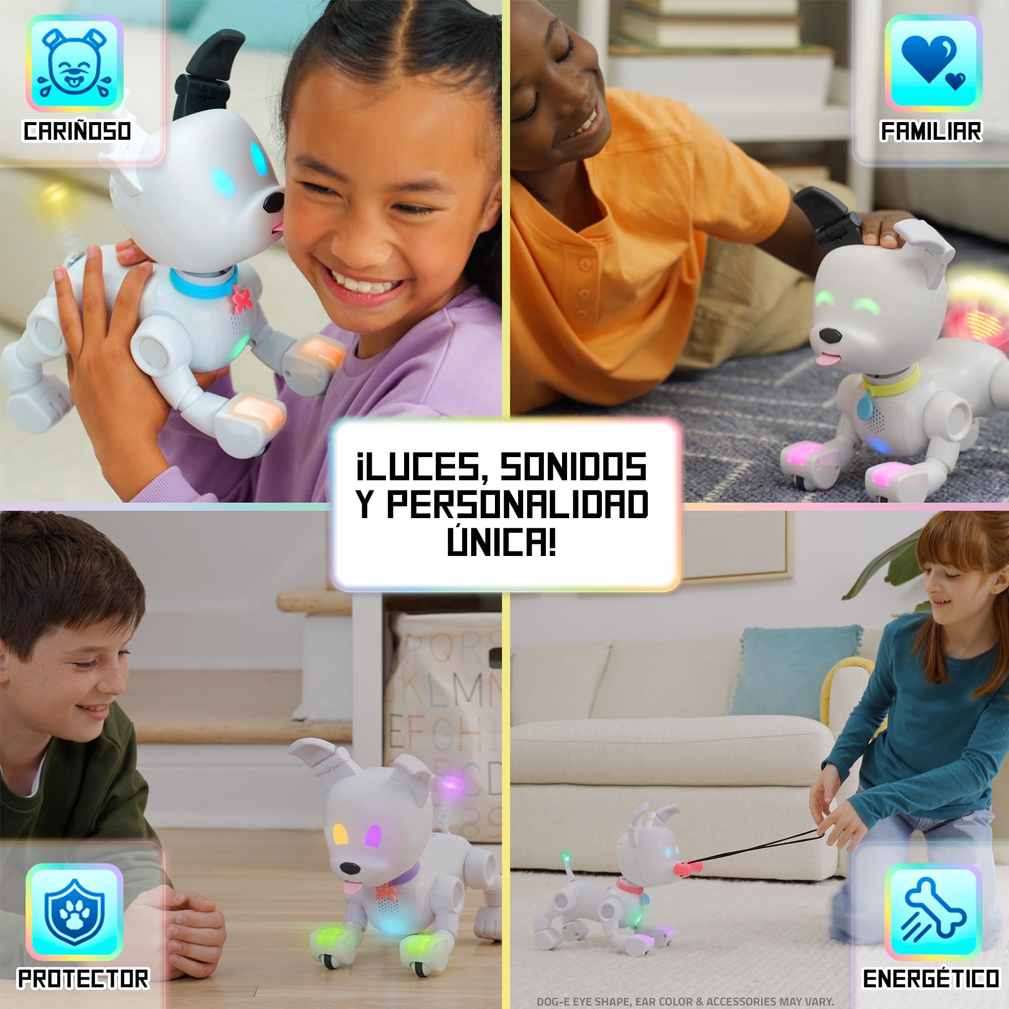 Interactive Robotic Dog Toy for Kids - Bizak Dog E 61851691-1 - Fun Electronic Pet Companion for Playtime & Learning | Perfect Gift for Children's Birthday & Indoor Entertainment
