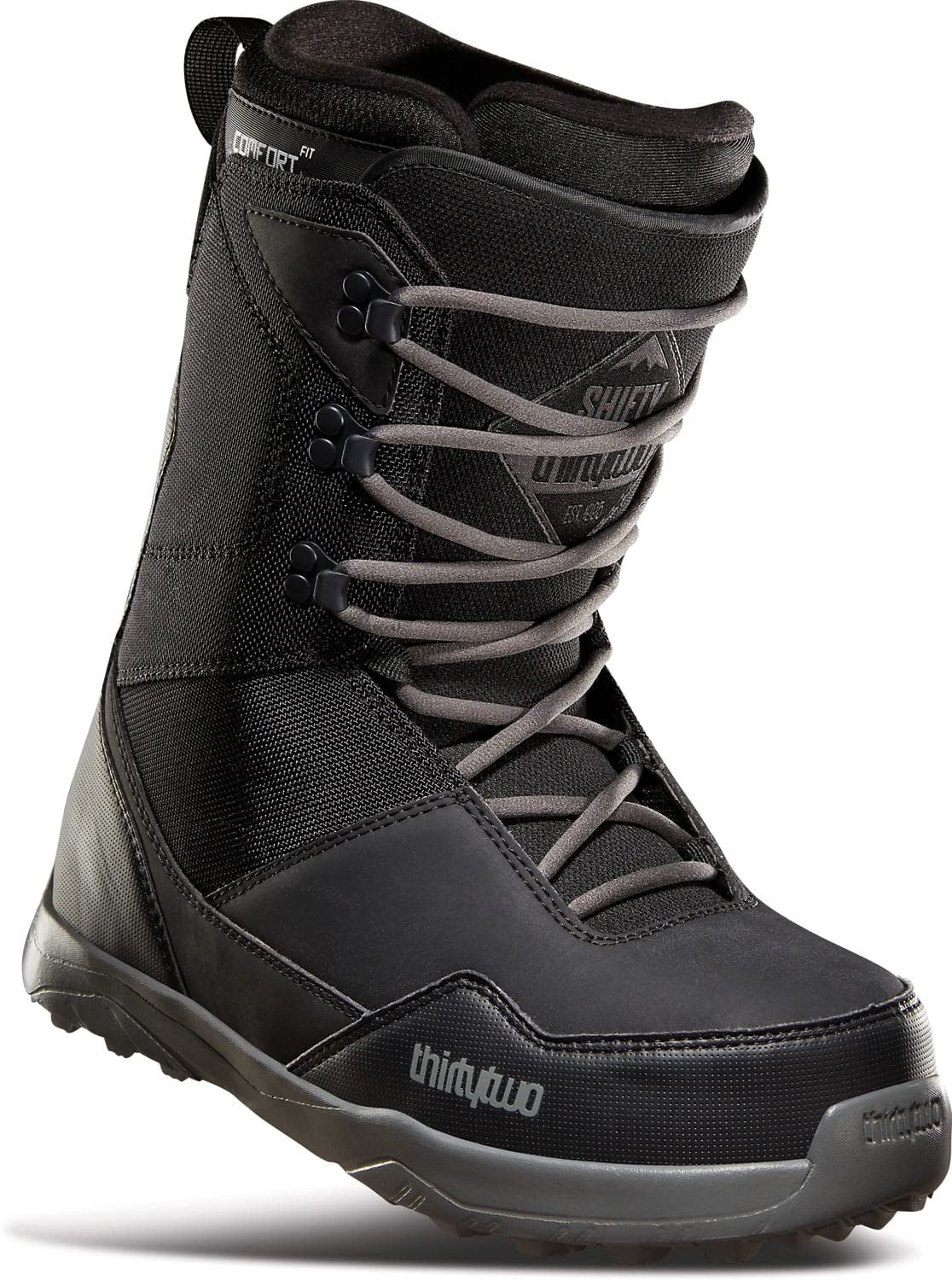 32 Thirty Two Shifty Men's Snowboard Boots - All-Mountain Performance for Freestyle & Park Riding | Comfortable & Durable Snowboarding Boots for Men