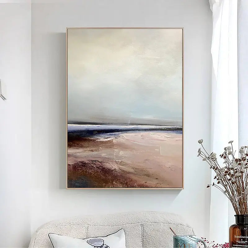 Ocean and Sky Painting #OS026 - Stunning Coastal Wall Art for Living Room, Bedroom & Office Decor
