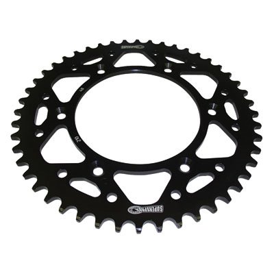 Supersprox Rear Steel Sprocket 40 Tooth Black - Compatible with Kawasaki KFX 400 2003-2006 Models | Durable ATV Replacement Part for Off-Road & Trail Riding