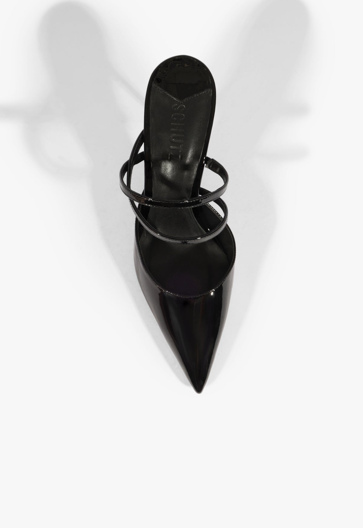Annie Patent Leather Pump Shoes - R25 Mid Heel Height 2.5