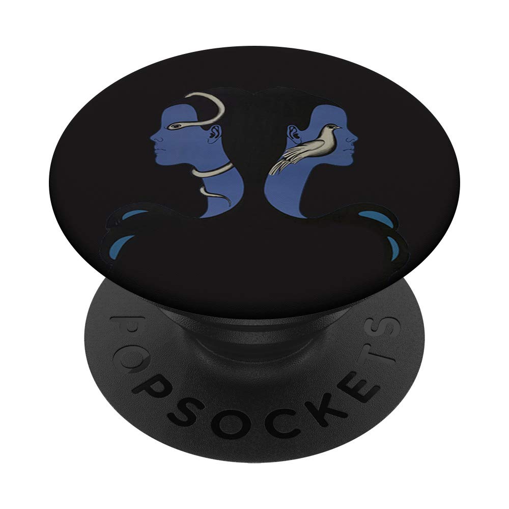 Twin Girls PopSockets Phone Grip & Stand - Expandable Phone Holder for iPhone, Samsung & Tablets - Perfect for School, Travel & Selfies