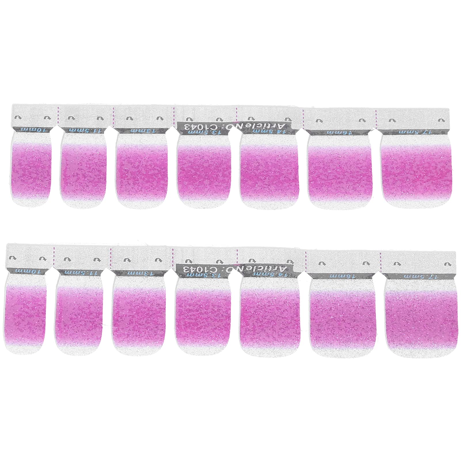 EXCLUZO Self-Adhesive Nail Art Stickers - Full Cover Nail Wraps with Easy Application & Long-Lasting Wear (43 Designs) - Perfect for Salon, Home Manicures & Special Occasions