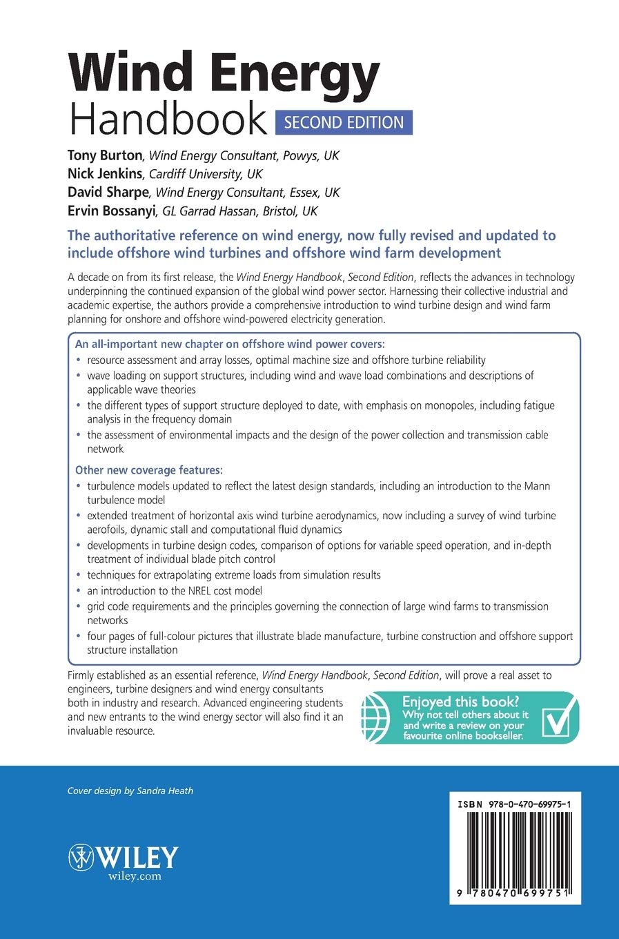 Wind Energy Handbook - Comprehensive Guide for Renewable Power Systems | Home, Business & Industrial Applications