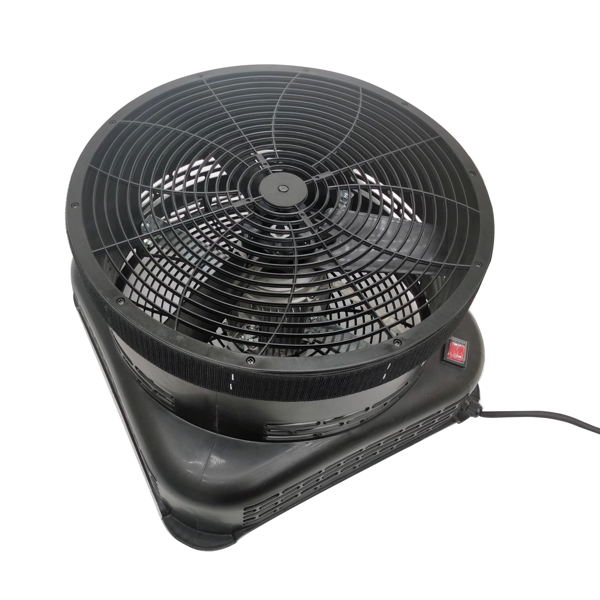 INTSUPERMAI 1HP Inflatable Air Blower Fan - 17.7 Inch Diameter, 20ft Max Height for Dancing Tube Man & Sky Dancers (110V) - Perfect for Advertising, Events, and Outdoor Promotions