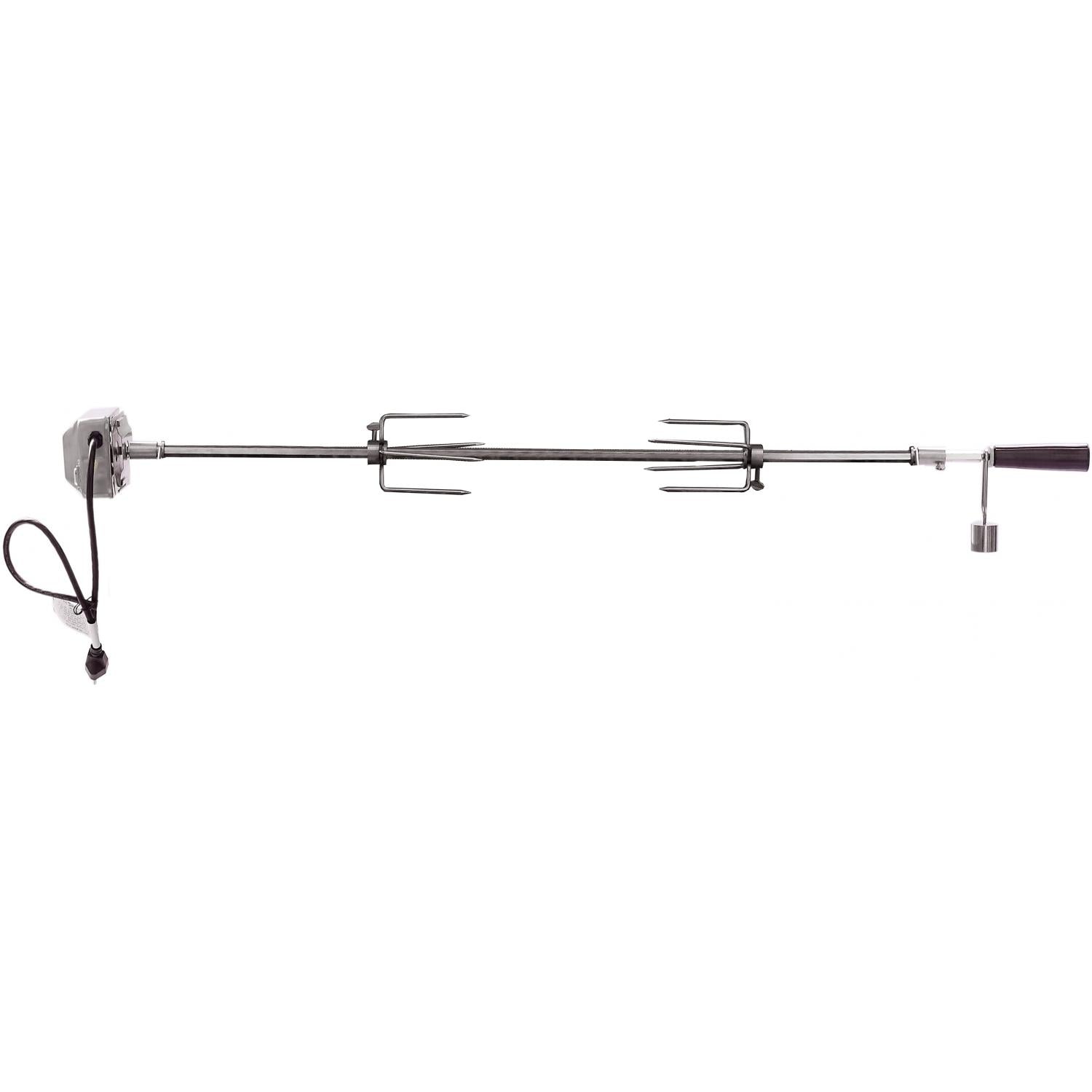 Coyote Rotisserie Kit for S Series 42 Inch Gas Grill - Perfect for Outdoor BBQ, Backyard Cooking & Rotisserie Chicken | CROT42