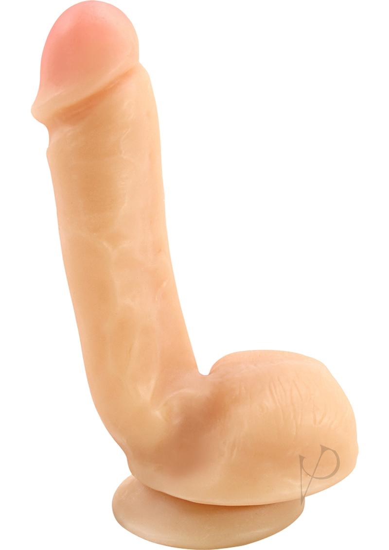 Au Naturel Anthony Dildo 8.5 Inch Realistic Vanilla Scented Silicone Dildo for Couples & Solo Play - Perfect for Sensual Massage & Intimate Exploration