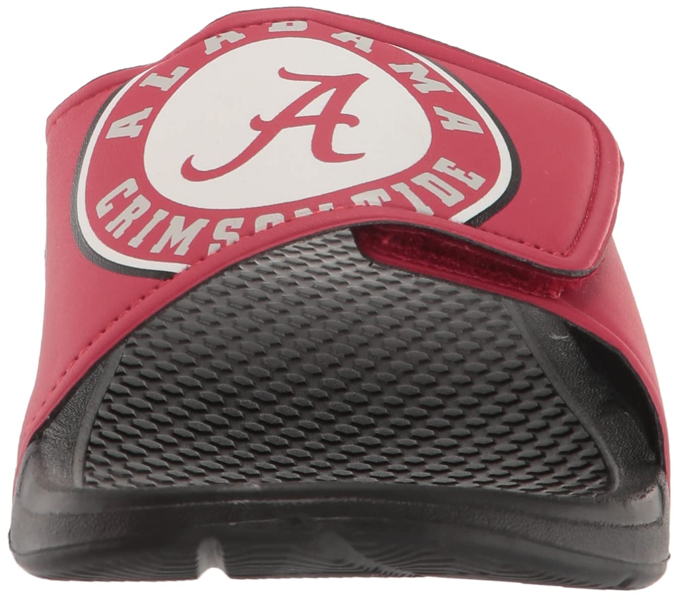 NCAA Men's Cropped Big Logo Slides - Comfortable Casual Slide Sandals for Home, Pool, Beach & Gym Wear