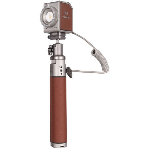 Hobolite LiteDock (Brown) - Portable LED Light Panel for Photography, Videography & Content Creation - Perfect for YouTube, TikTok & Studio Lighting