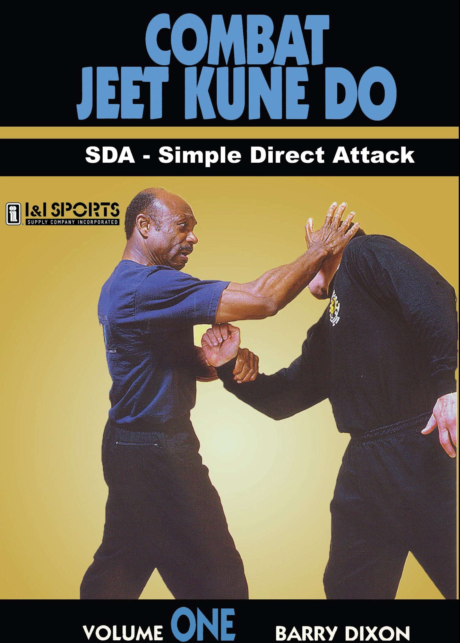 Combat Jeet Kune Do Single Direct Attack Training DVD by Barry Dixon - Learn Bruce Lee's Martial Arts Techniques for Self Defense & Street Fighting