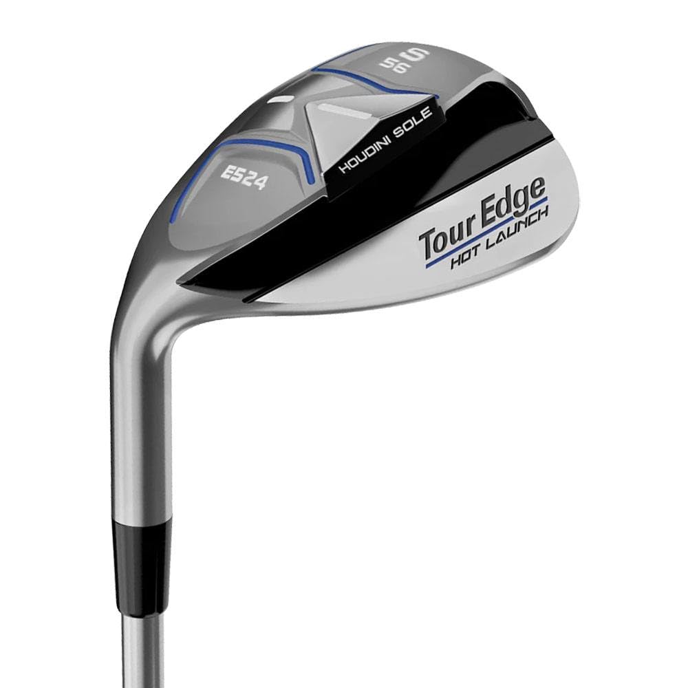 Tour Edge Hot Launch E524 Wedge Golf Club - 2024 Model for Precision Shots & Short Game Performance | Perfect for Chipping, Pitching & Bunker Play