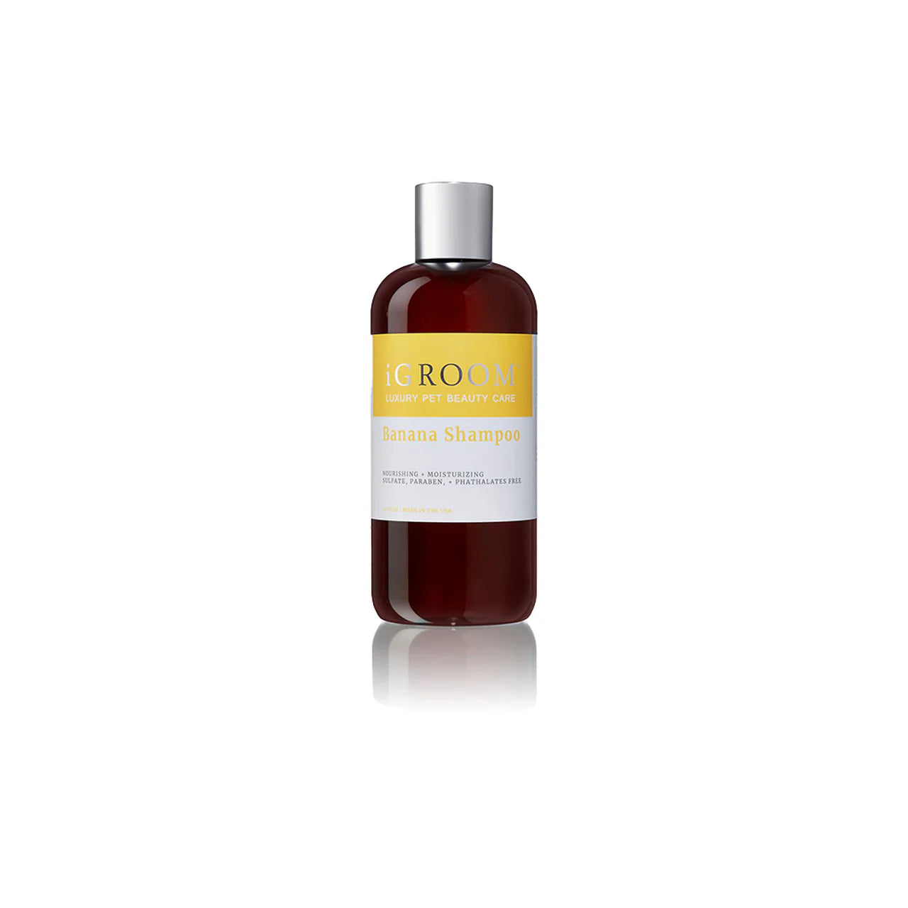 iGROOM Banana Shampoo for Dogs - Natural Moisturizing & Deodorizing Pet Shampoo (16oz & 32oz) - Gentle Cleansing for Dry Skin & Odor Control - Perfect for Bath Time & Grooming Sessions