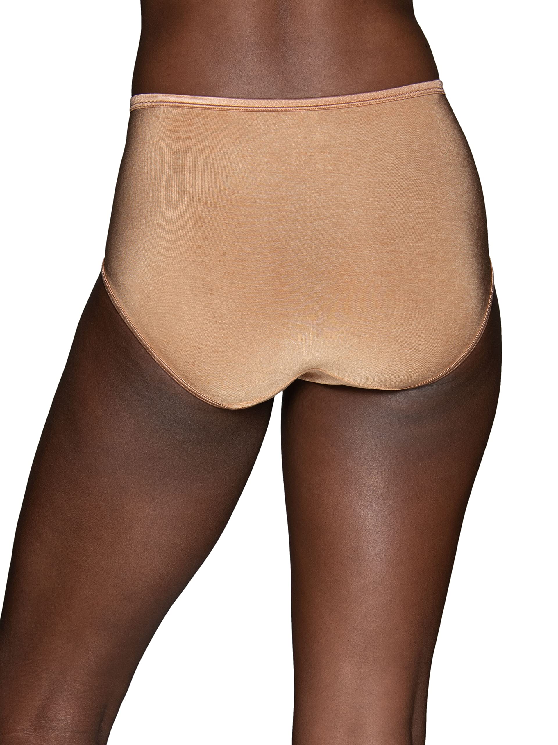 Vanity Fair Women's Illumination Brief Panties - Silky Stretch Underwear with Satin Trim for Comfort & Style | Perfect for Everyday Wear & Special Occasions