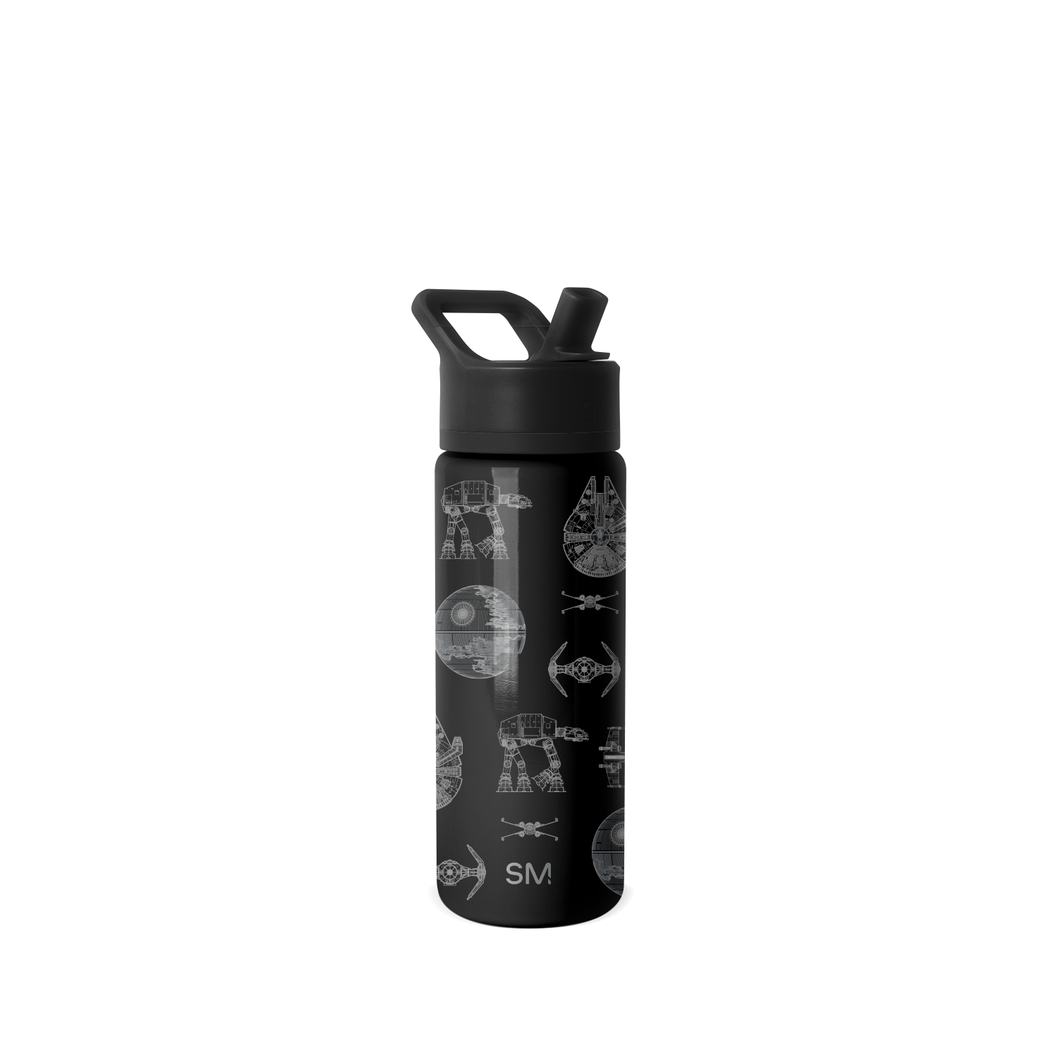 Summit Kids Water Bottle with Straw Lid - BPA Free, Leak Proof, Insulated Stainless Steel Bottle for School, Sports & Outdoor Activities