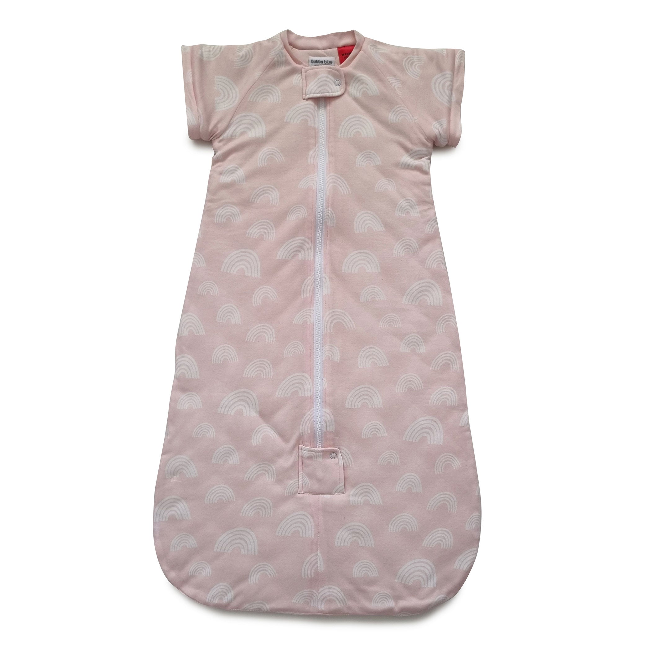 Nordic 3.5 TOG Convertible Baby Sleep Sack - Breathable Cotton Sleeping Bag for Infants & Toddlers (Rose Pink) - Perfect for Nursery, Daycare & Travel