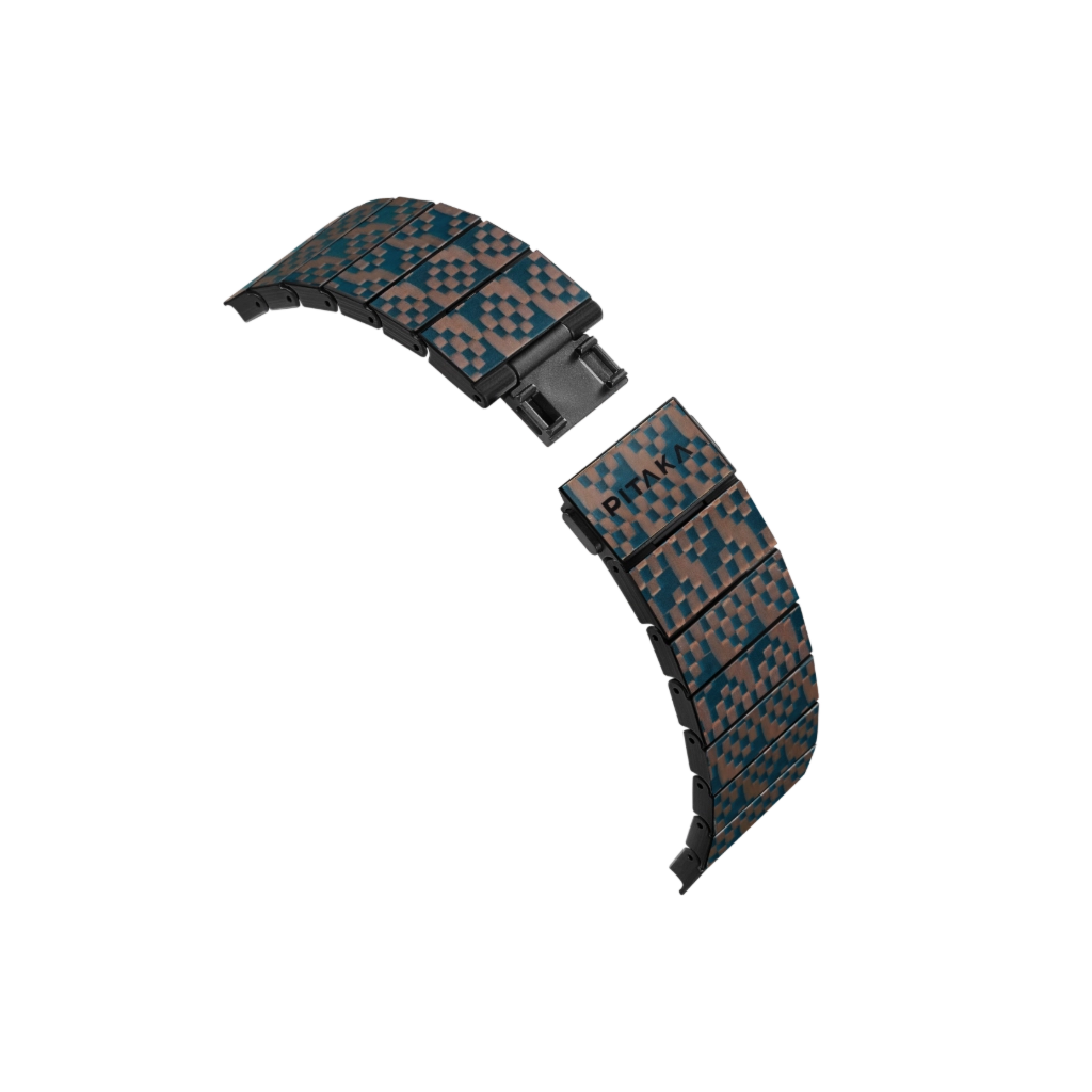 Premium Carbon Fiber Watch Band for Apple Watch Series 8/7/6/SE - Lightweight & Durable Replacement Strap for Workout, Running & Everyday Use