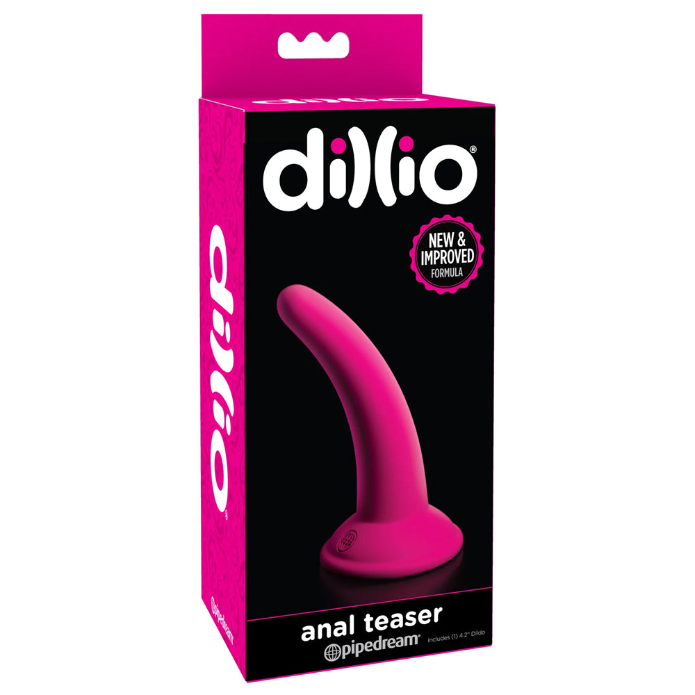 Dillio Anal Teaser Probe with Suction Cup - Sensual Massager for Couples & Solo Play - Perfect for Intimate Exploration & Pleasure