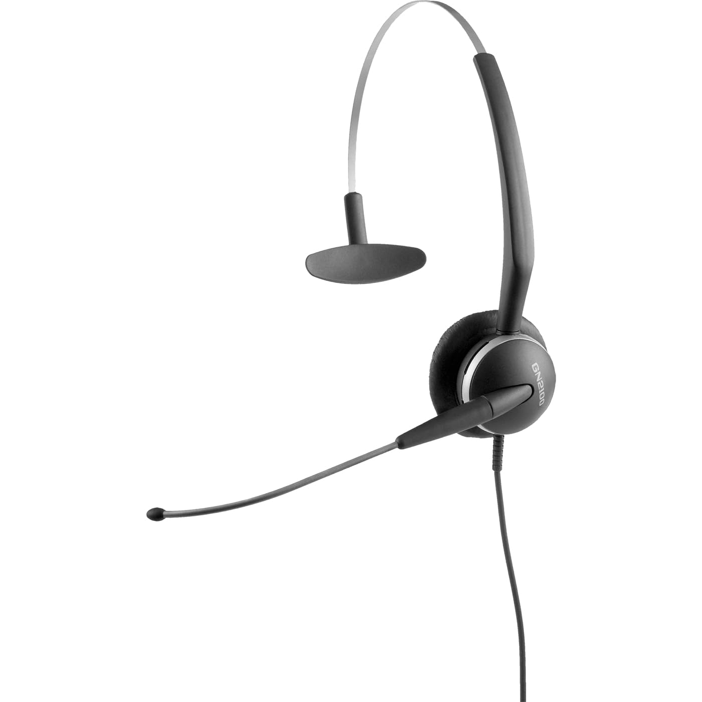Jabra GN 2100 Mono 3-in-1 Wireless Headset with Noise Cancellation - Office, Call Center & Remote Work Headphones for Clear Calls & Comfort