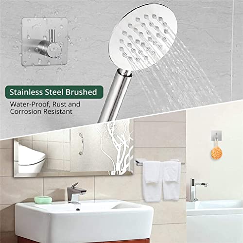 304 Stainless Steel Perforated Wall Mounted Towel Rack - Single Hanging Bathroom Towel Holder with Rustproof Design for Kitchen, Bathroom & Laundry Room - Perfect for Organizing Hand Towels, Dish Towels and Washcloths