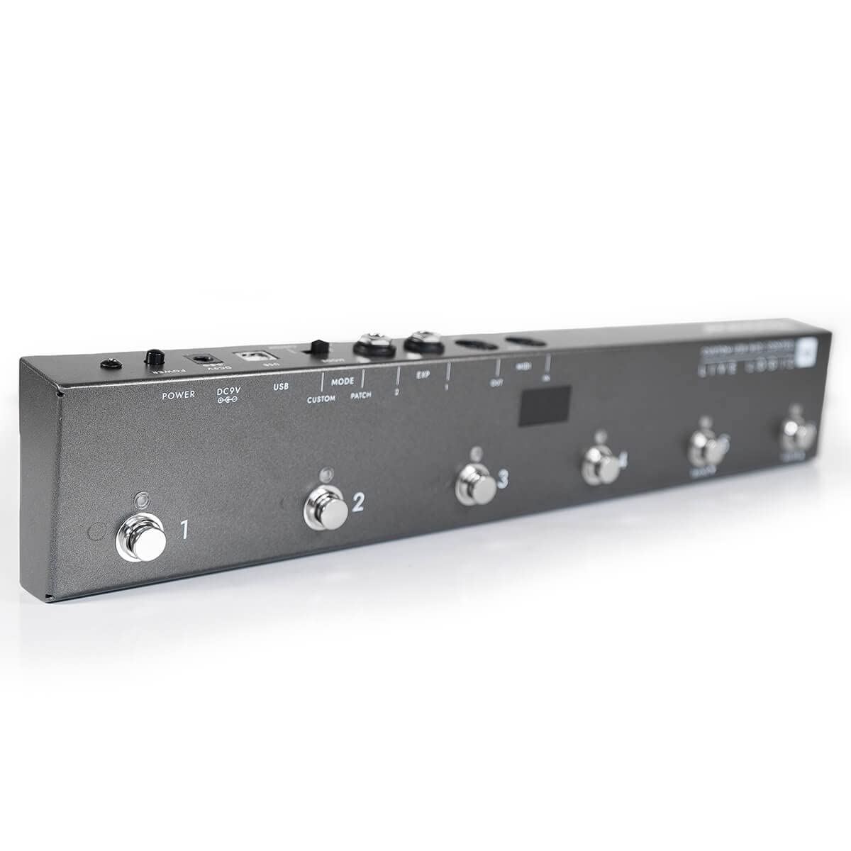 Blackstar Live Logic 6-Button MIDI Foot Controller for Guitar Effects & Amp Switching - Perfect for Live Performances & Studio Recording