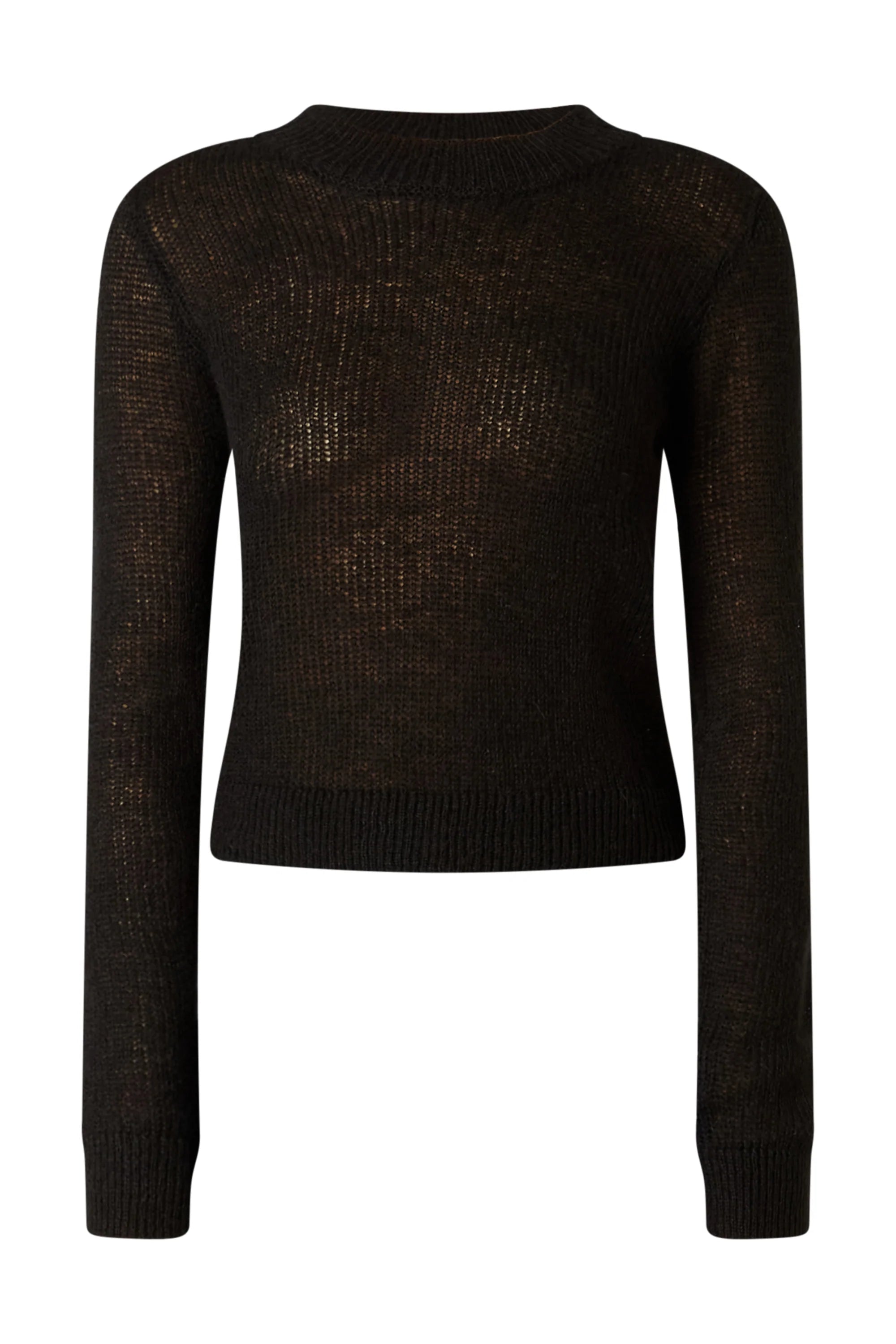Frank Men's Black Crewneck Sweater - Soft & Comfortable Casual Pullover for Everyday Wear, Office & Outdoor Activities