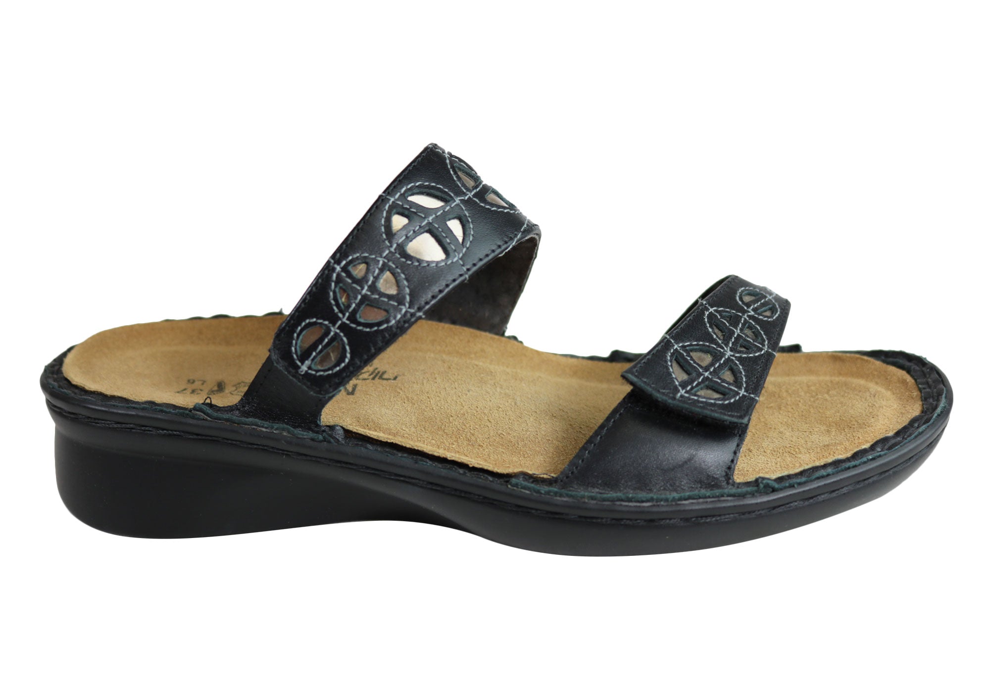 Naot Cornet Women's Comfort Wide Fit Orthotic Friendly Slide Sandals - Perfect for Walking, Travel & Summer Outfits